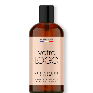 Shampoing lissant en marque blanche
