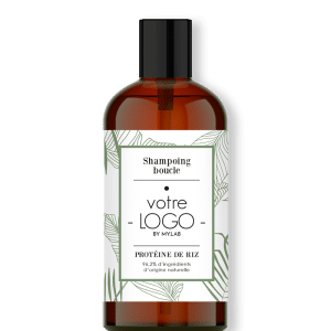 Modèle d'étiquette en marque blanche green