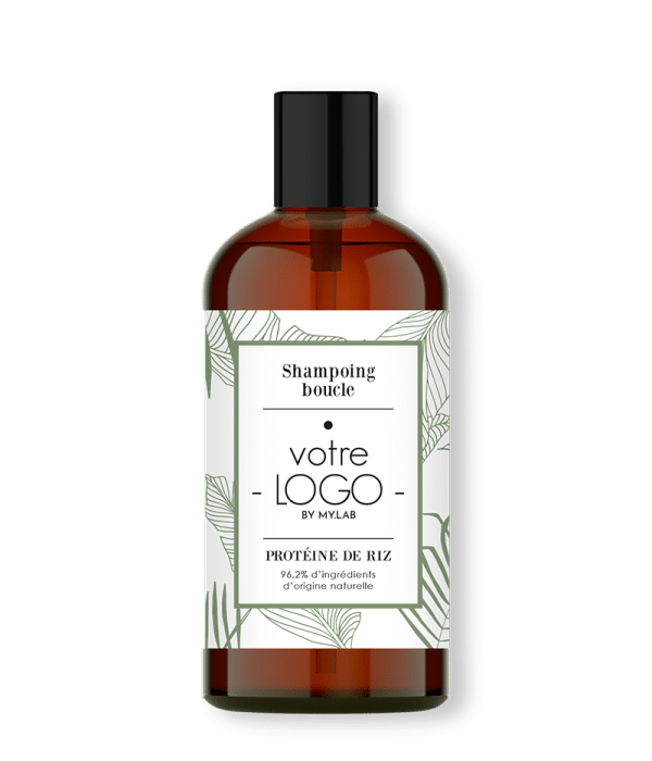 Modèle d'étiquette en marque blanche green