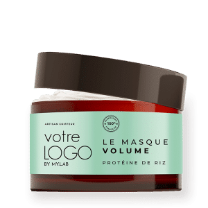 masque volume en marque blanche